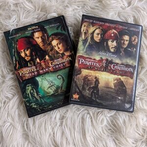 Pirates Of The Caribbean DVDs
